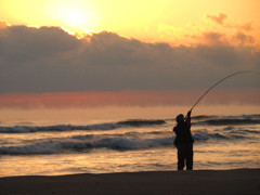 海霧湧く日