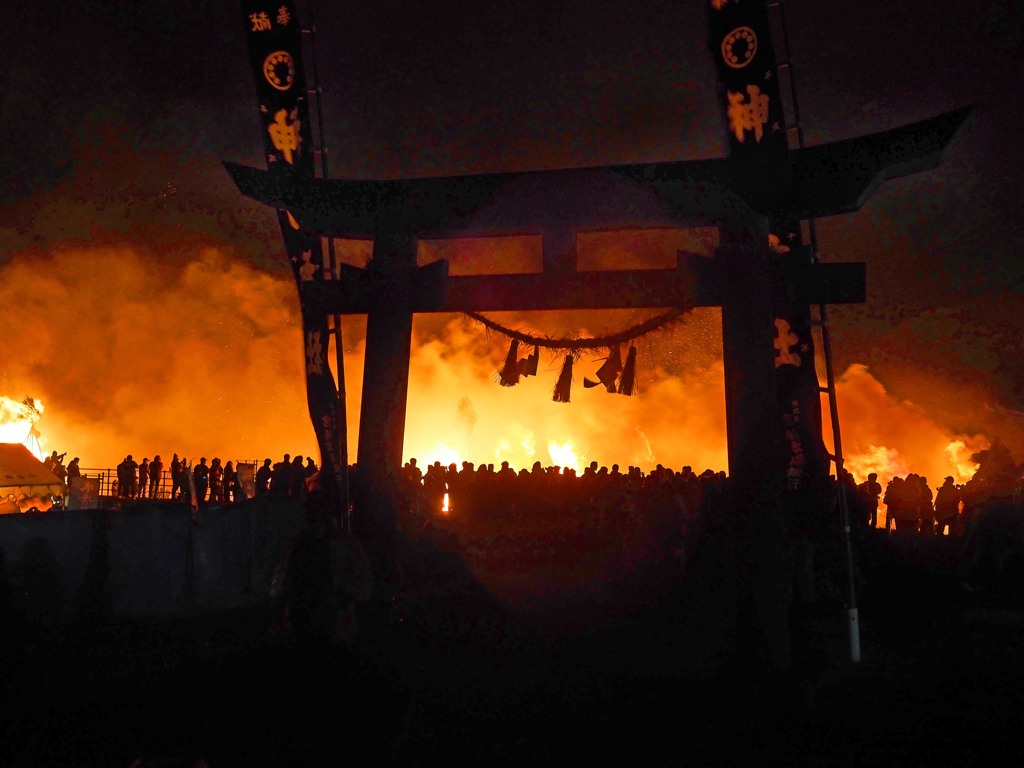 祭り火