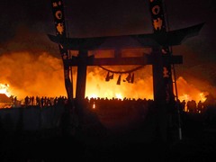 祭り火