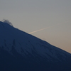 富士と流星