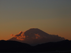 今日の夕暮れ