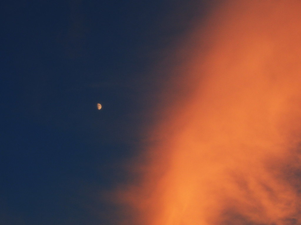 夕焼けのち夕闇