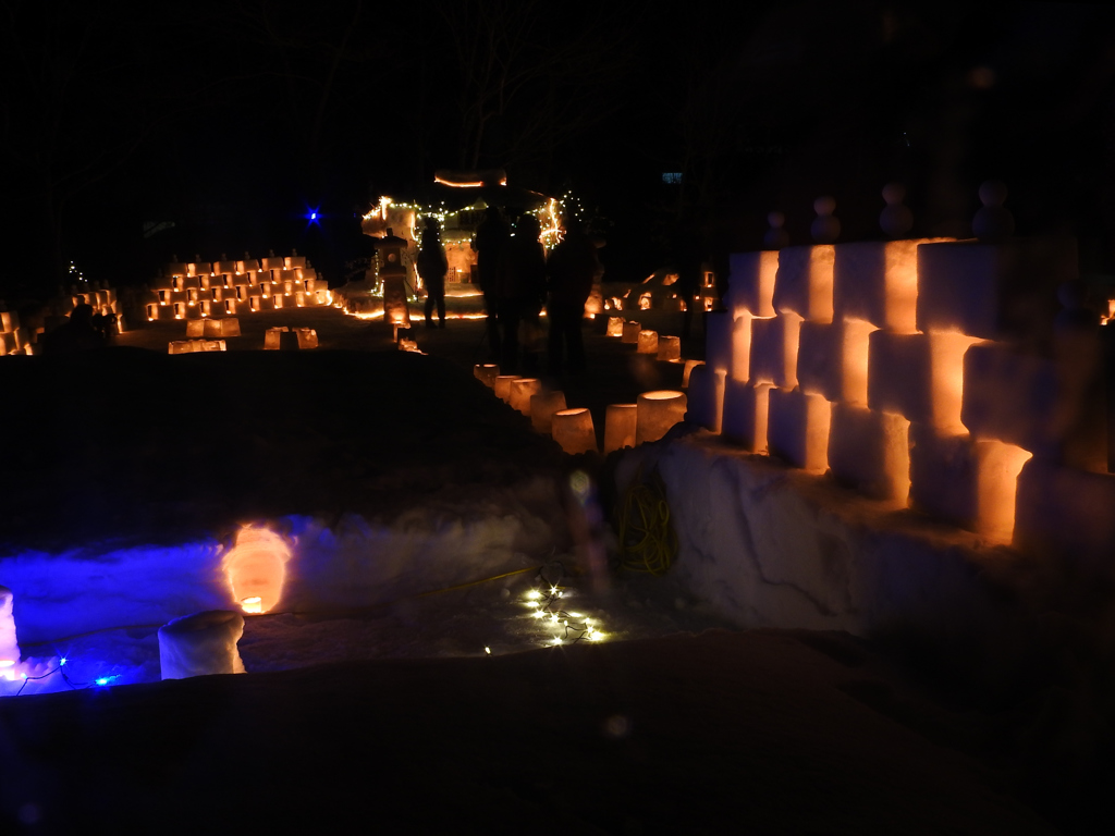 灯の回廊　えんむすび神社　全景