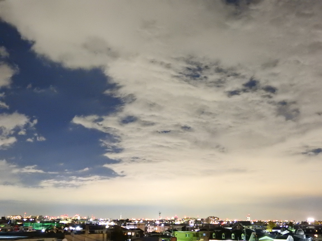 白夜の街