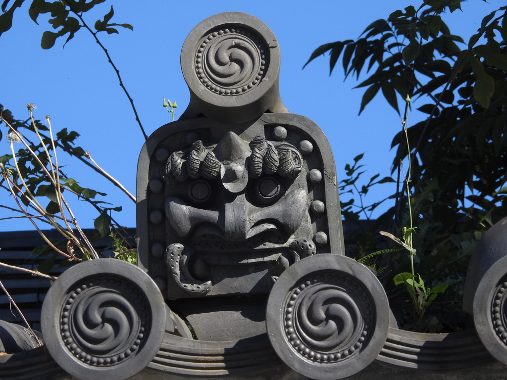 鬼瓦（高徳院）