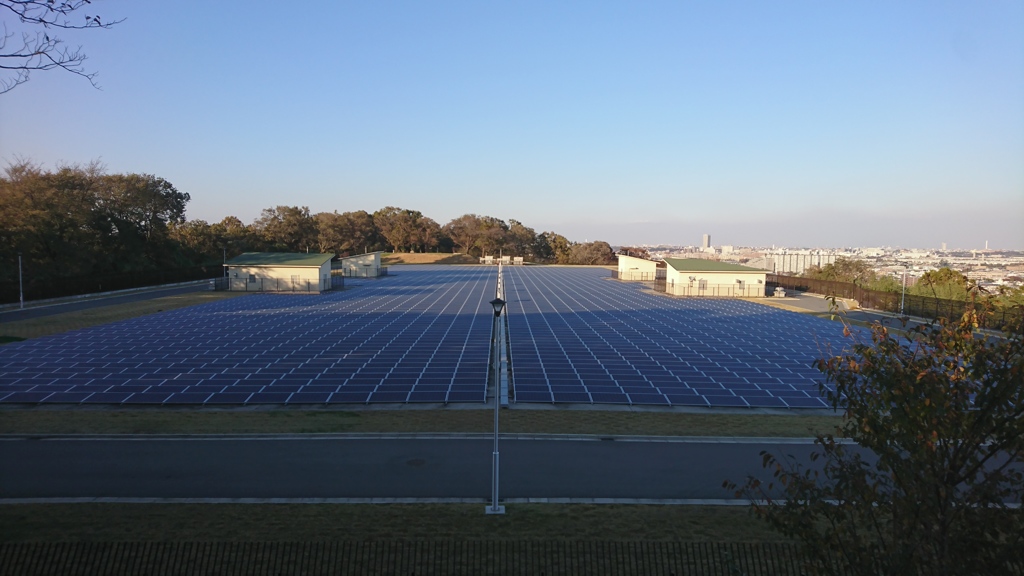 近所にあった発電所