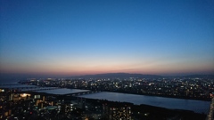 淀川の夕暮れ