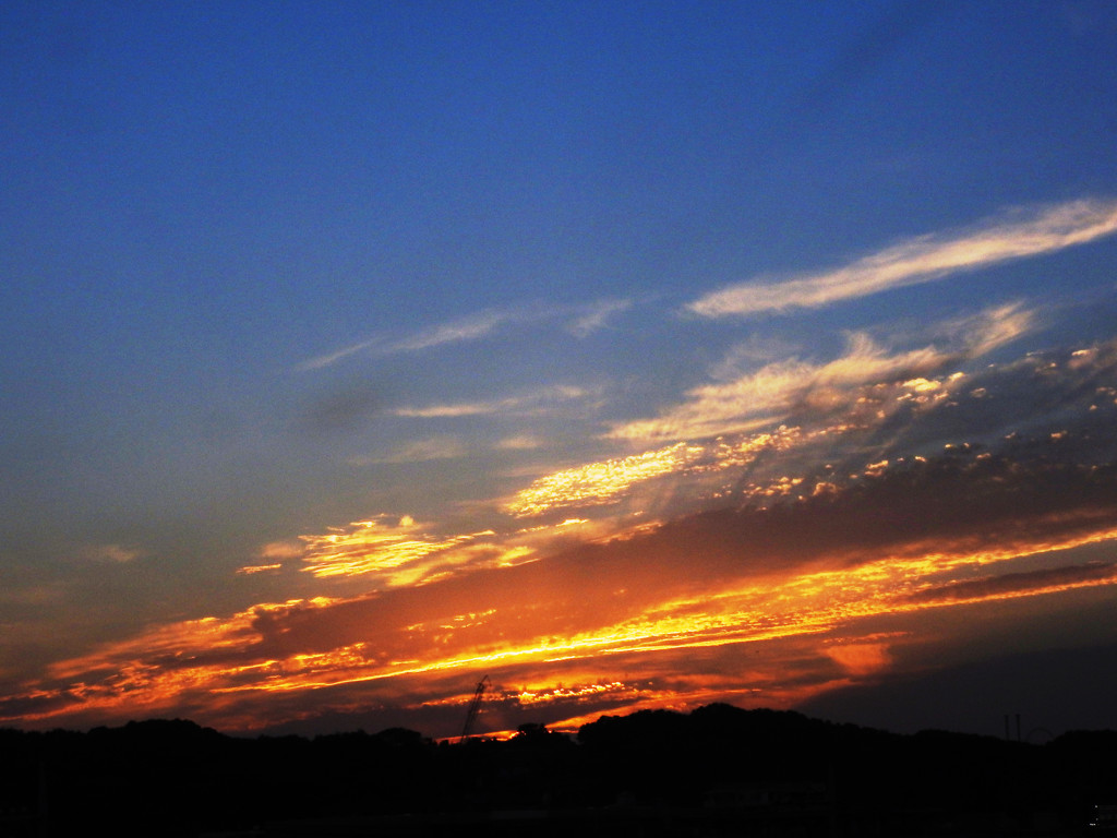 生田の夕暮れ