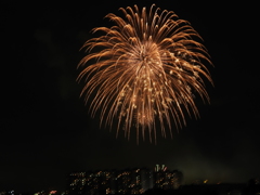 調布市花火大会　④