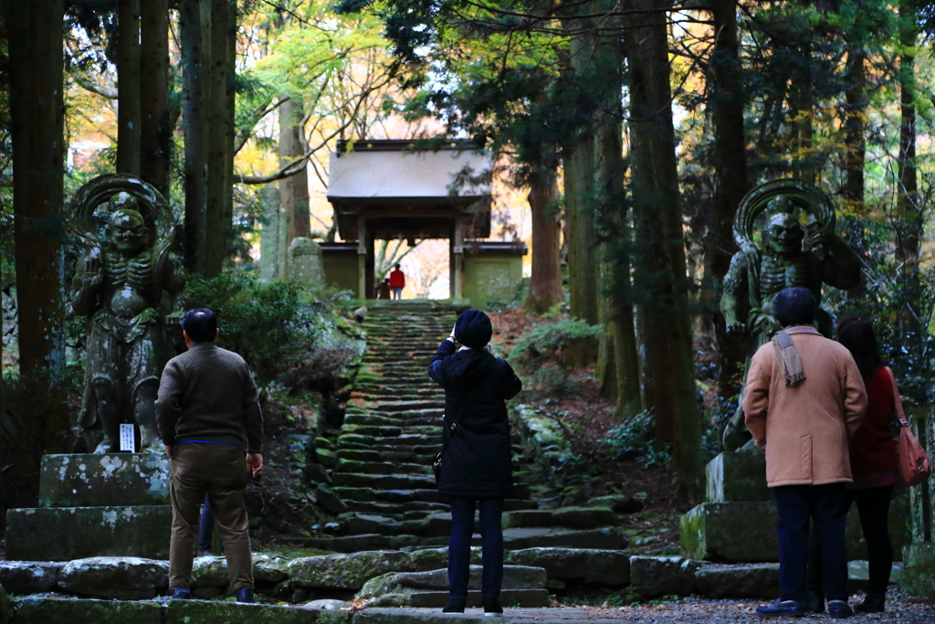 両子寺にて