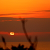 山口にて　夕陽２