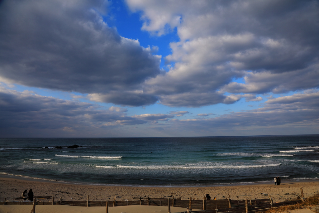 角島にて