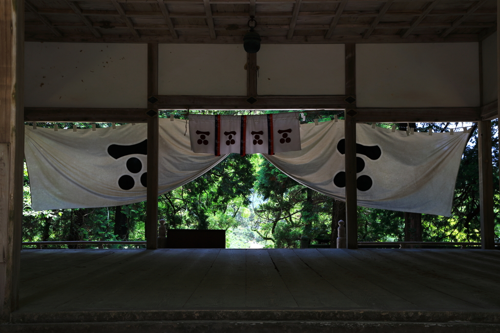 志都岐山神社にて