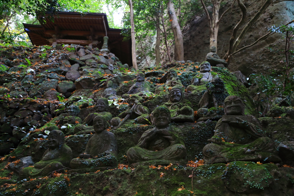 文殊仙寺にて