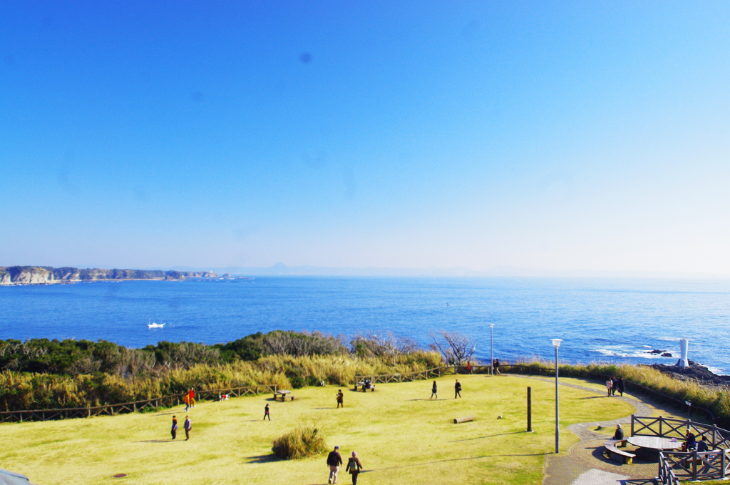 穏やかな城ケ島公園