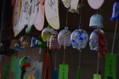 並ぶ風鈴