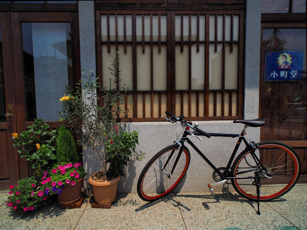 路地のひとこま