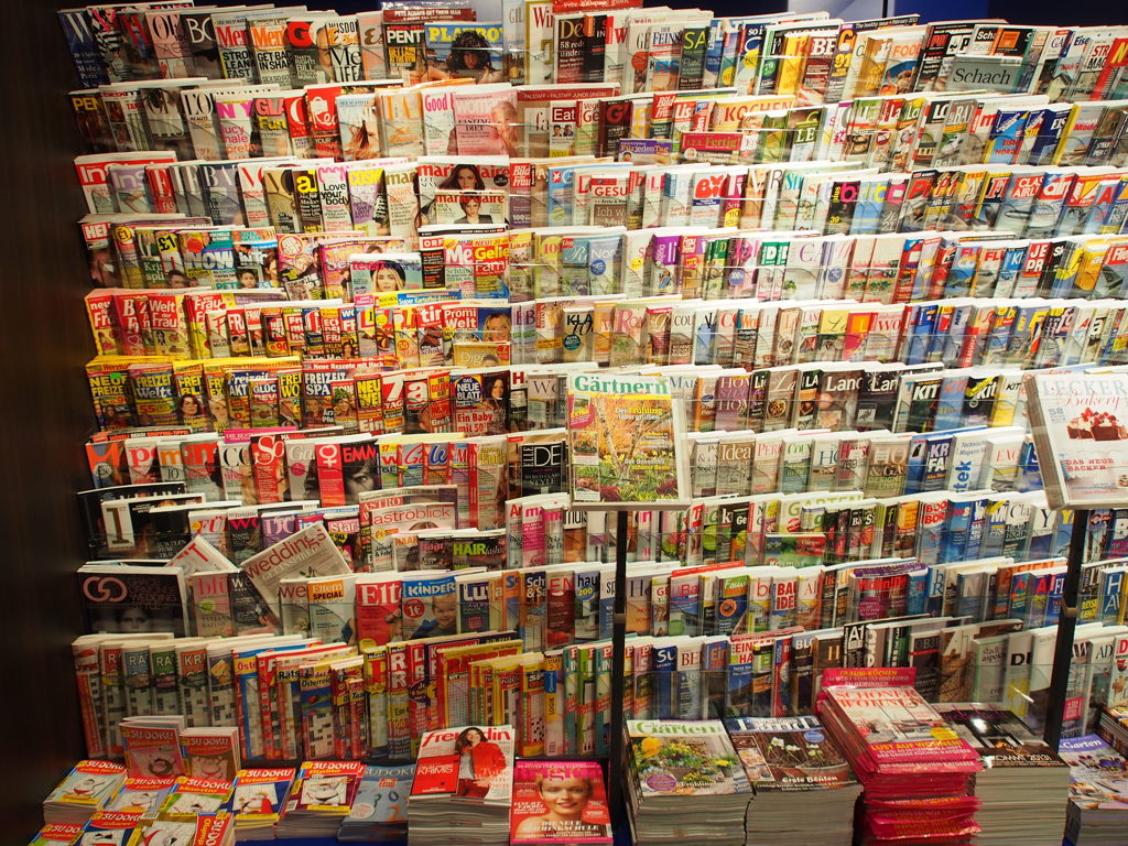 書店にて