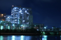 工場夜景