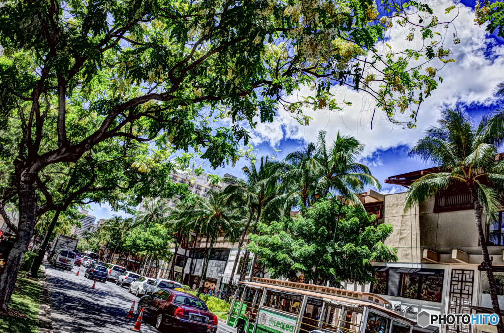 ハワイ風景　HDR