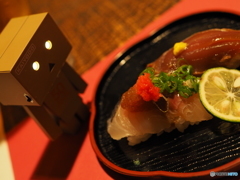 お通しが握りですと！？