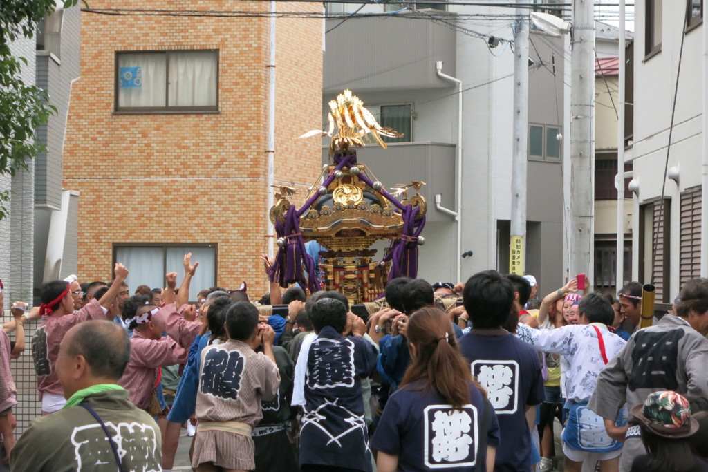 地元、下町の祭り