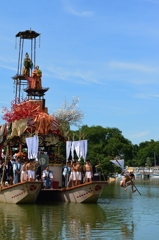 天王川朝祭り