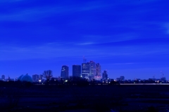 名古屋の寒い朝