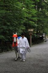 神馬牽参　内宮