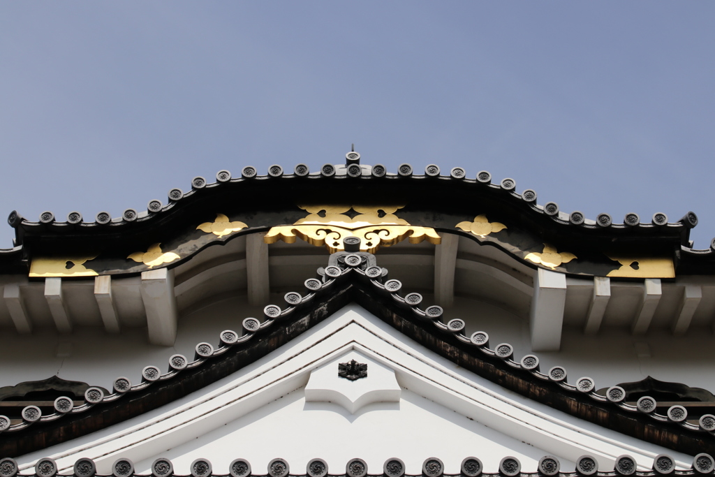 彦根城 シンメトリー