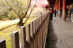 東大寺の通路｡