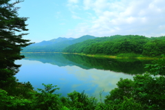 爽やかな朝 in 渡良瀬湖