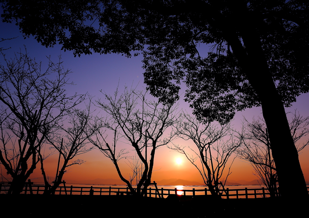 Sunrise in Seaside park