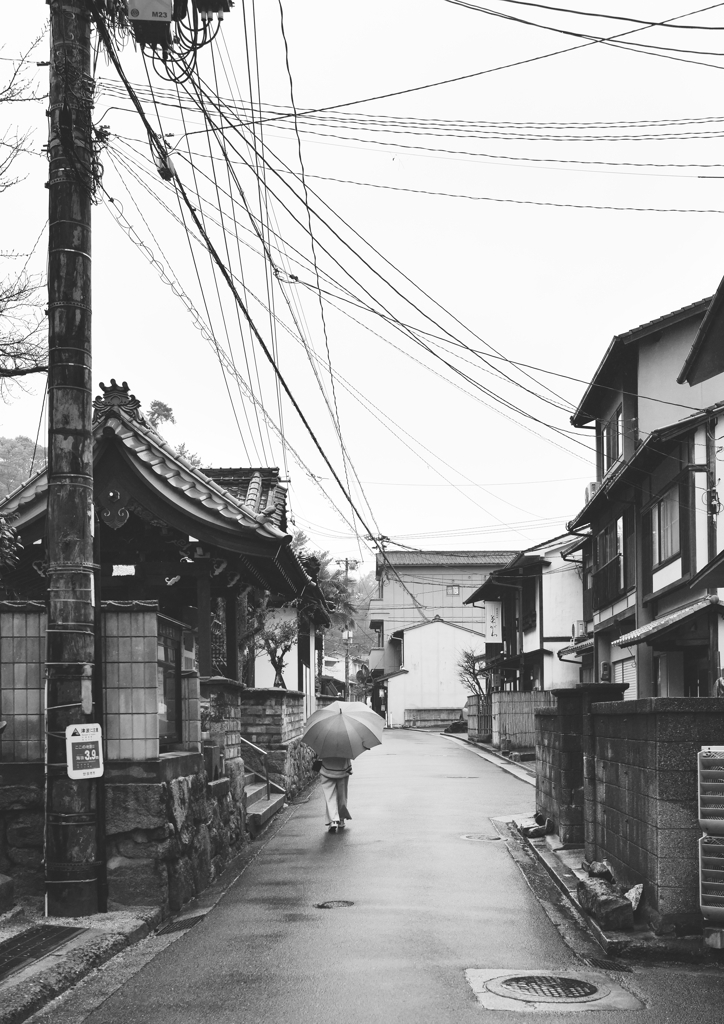 雨中散歩