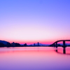 Blue Sky in Hatuskaichi Bridge