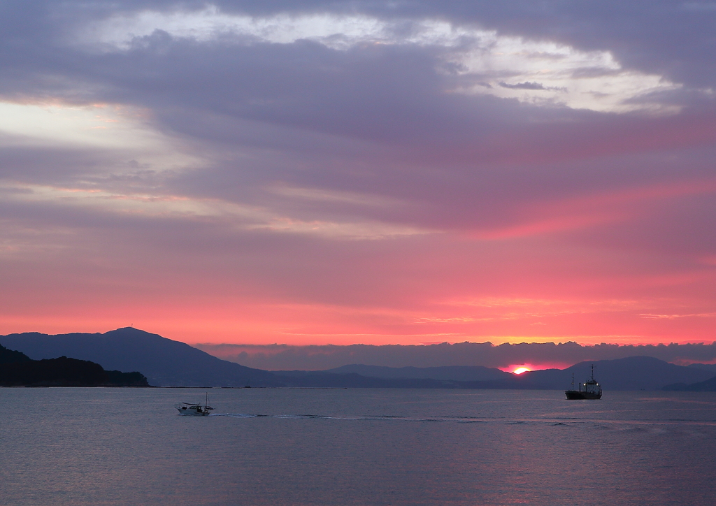夜明の海 in 大竹☆