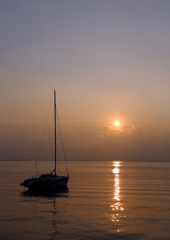 静かな夜明け☆