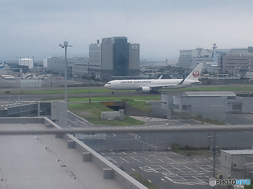 タキシング中