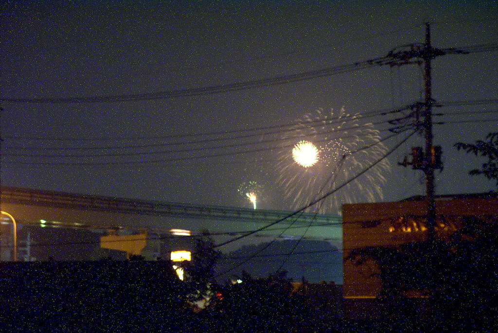 ノイズだらけの花火大会(笑)