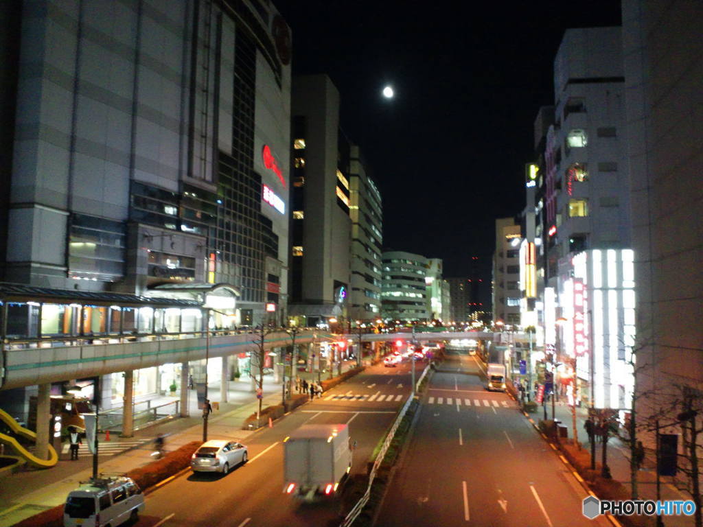 立川北駅付近