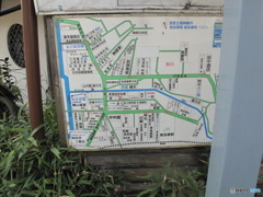 町の地図。