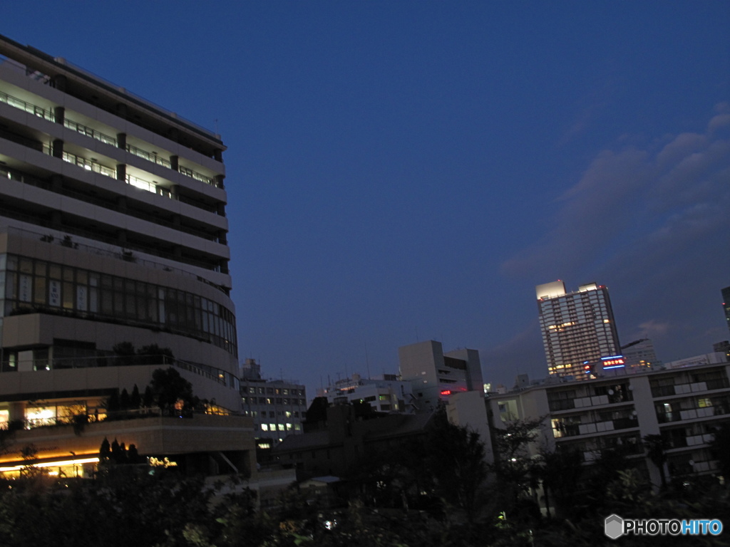 東京タワー、写ってないけどfrom六本木ヒルズ