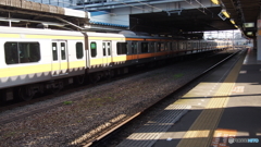 青梅線〜拝島駅にて