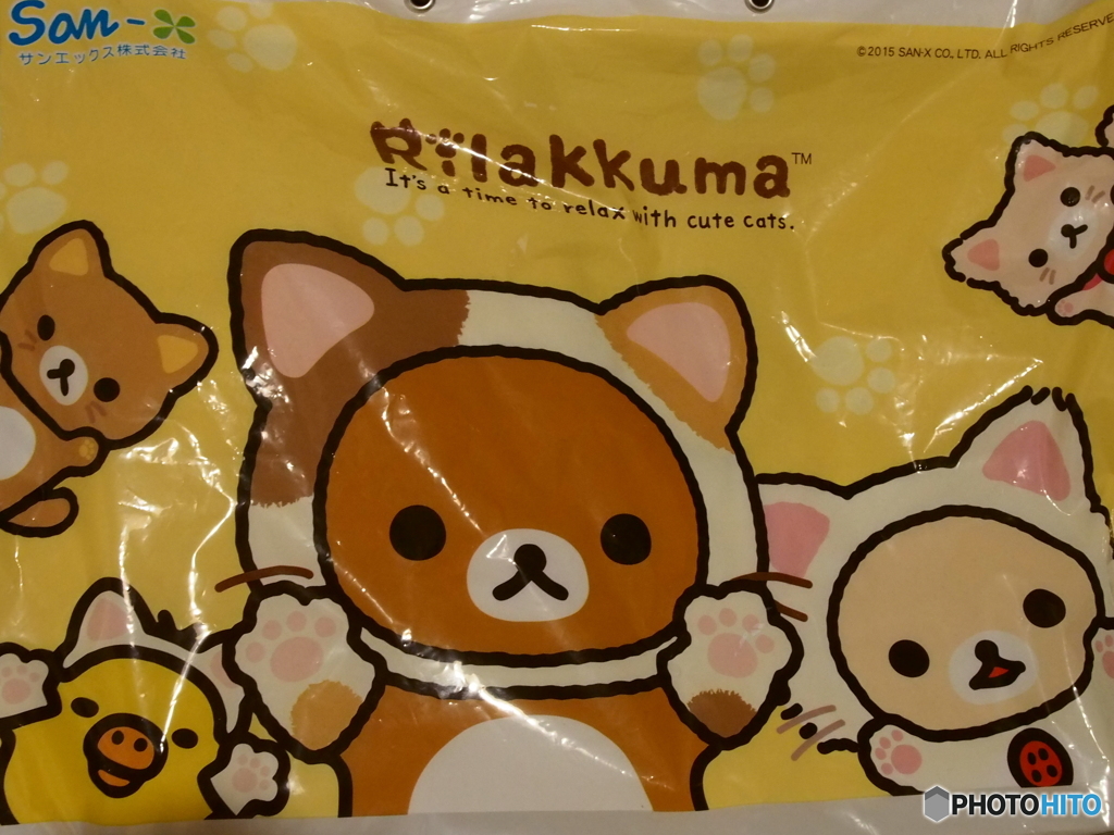 サンエックスの紙袋。