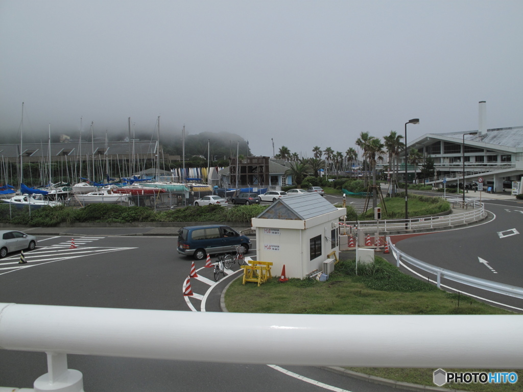 江ノ島にて