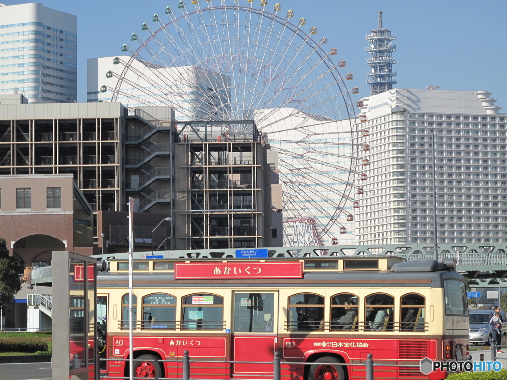 珍しく、ごちゃごちゃした風景^^；