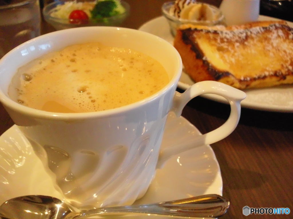 カフェオレのCセット〜高倉町珈琲〜