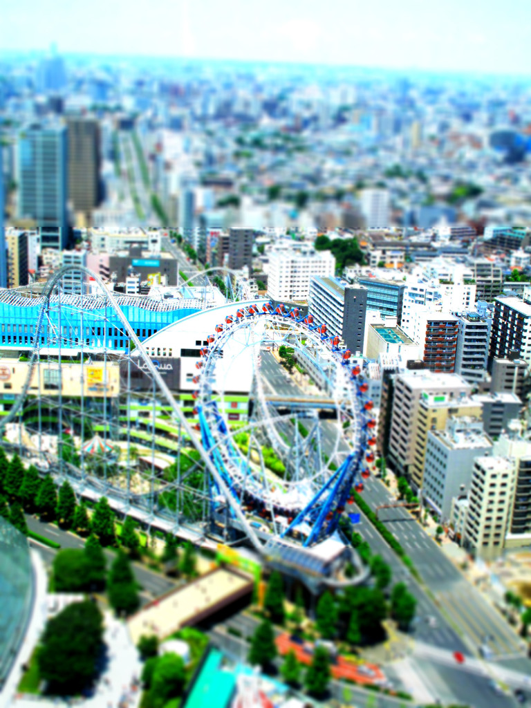 東京ドームホテル43F〜ミニチュア風〜