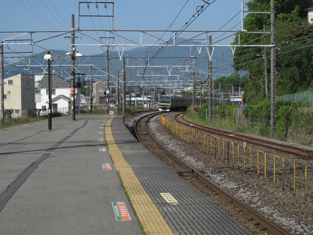 電車がまいります