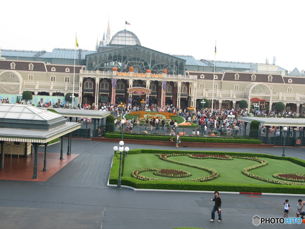 ディズニーリゾートラインにて移動中♪